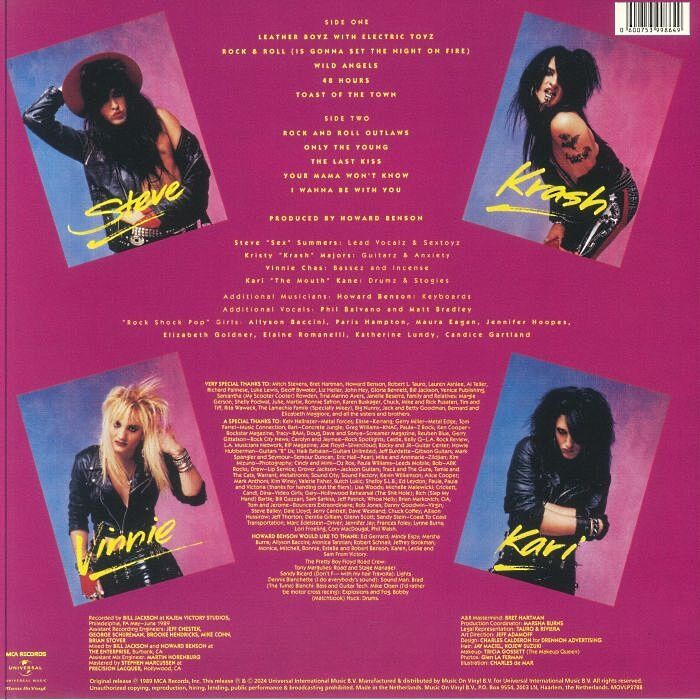  Pretty Boy Floyd  -  leather boyz with electric toyz 