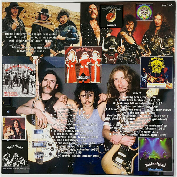  Motörhead  -  over the top - the singles 1977 - 1982 