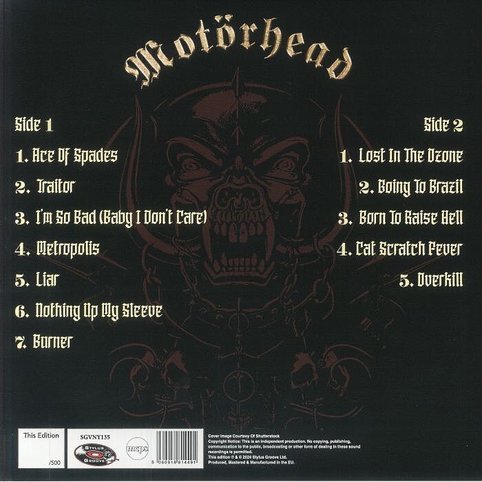  Motörhead  -  going to argentina 