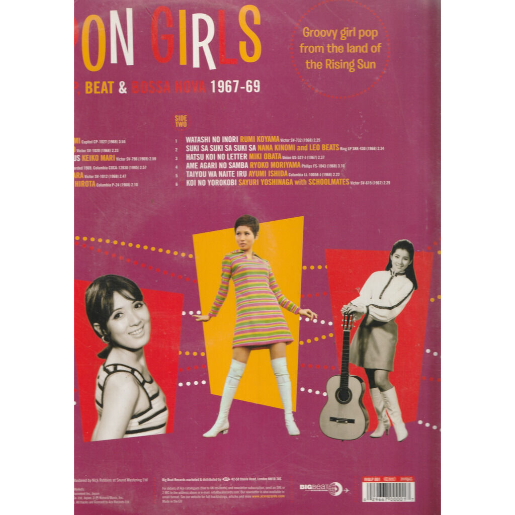  jun mayuzumi mie nakao rumi koyama miki obata  -  nippon girls 