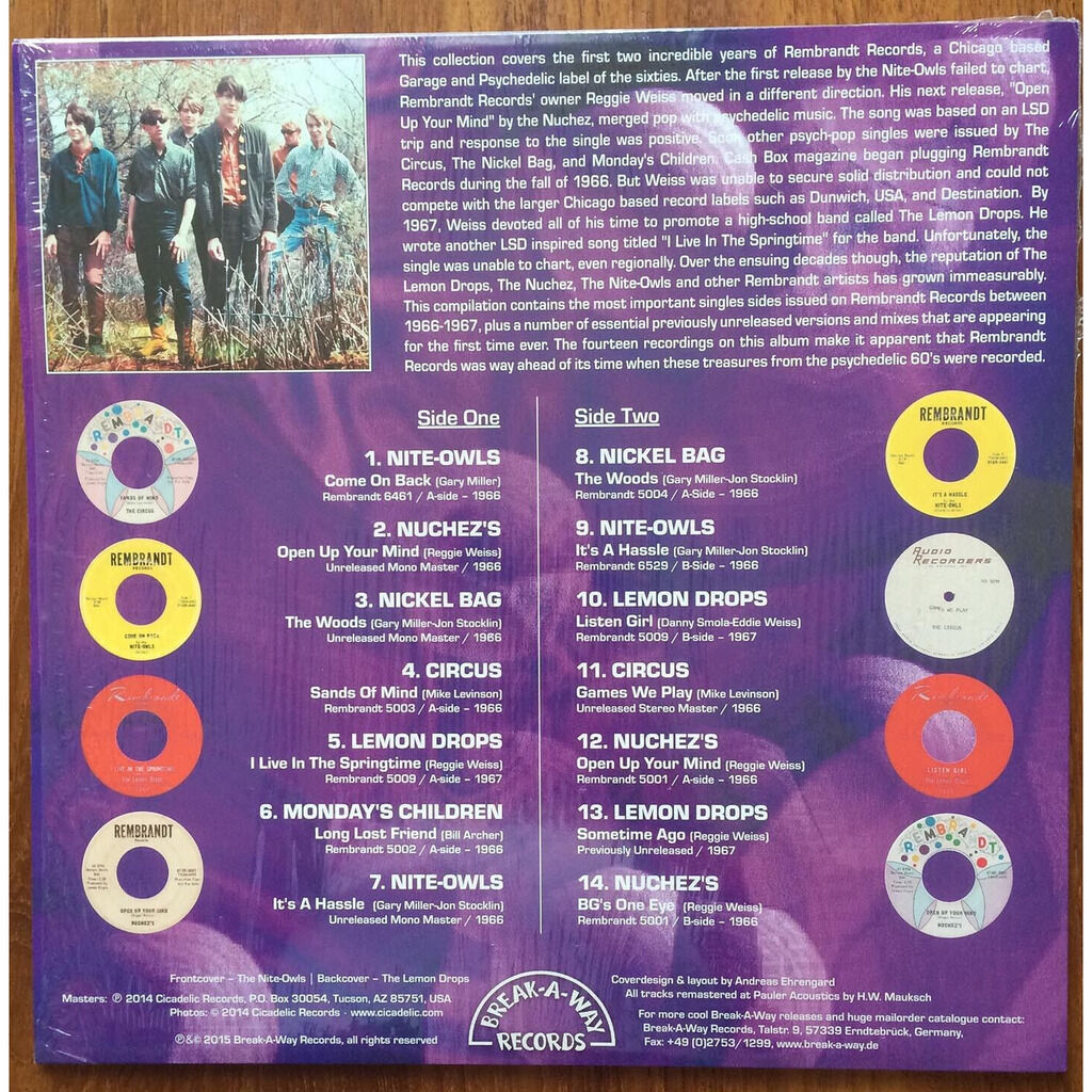  Various  -  rembrandt records story (open up your mind 1966 - 1967) 