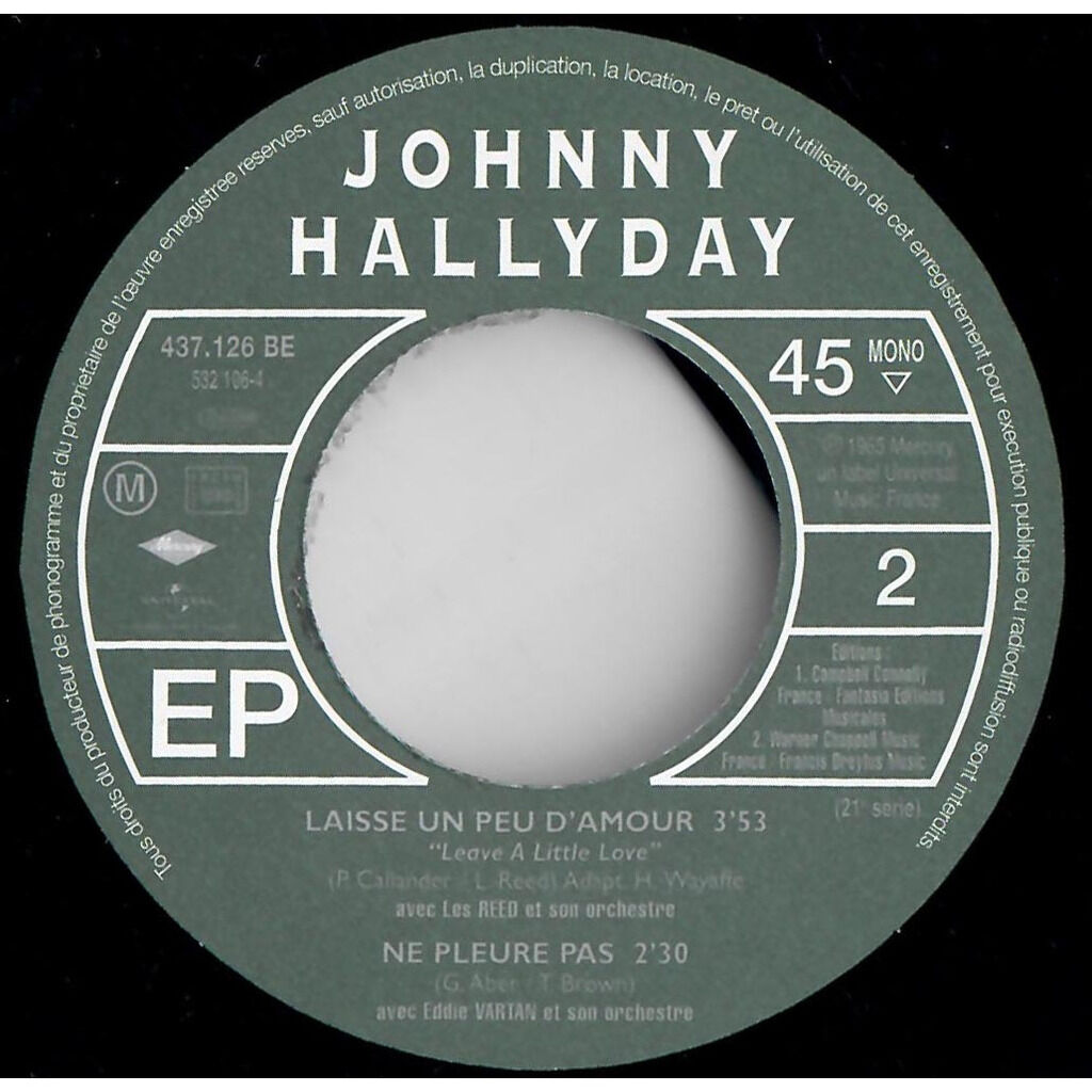  Johnny Hallyday  -  mon anneau d'or 