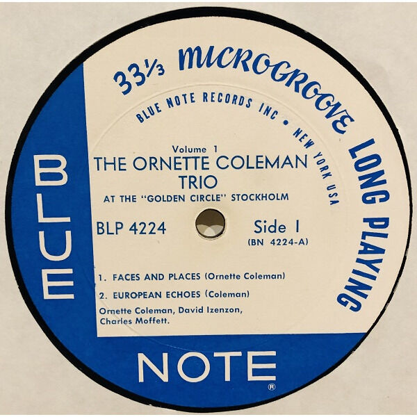  the ornette coleman trio  -  at the golden circle vol.1 