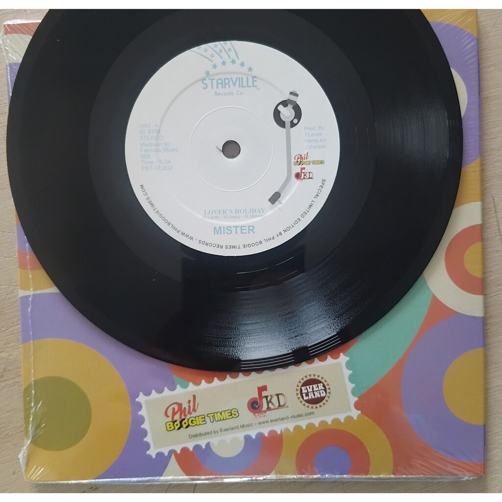  MISTER  -  lover's holiday / i wanna thank you 