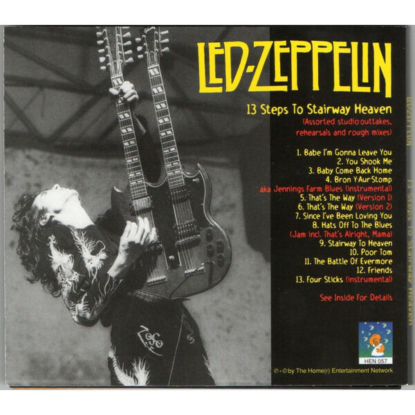  LED ZEPPELIN  -  13 steps to stairway heaven 