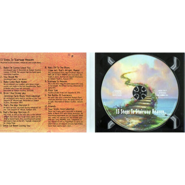  LED ZEPPELIN  -  13 steps to stairway heaven 