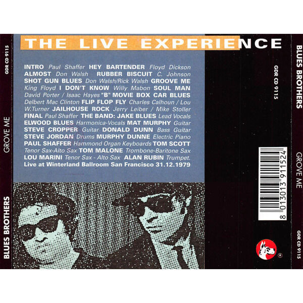  THE BLUES BROTHERS  -  groove me 