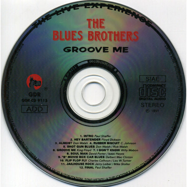  THE BLUES BROTHERS  -  groove me 