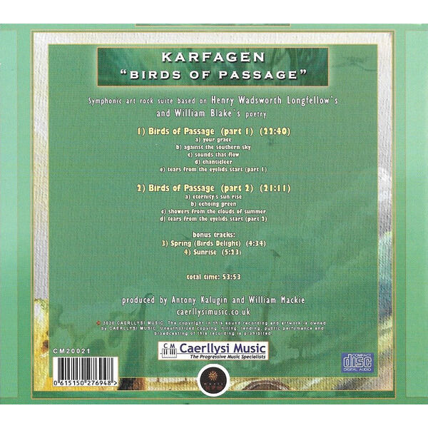  Karfagen  -  birds of passage 