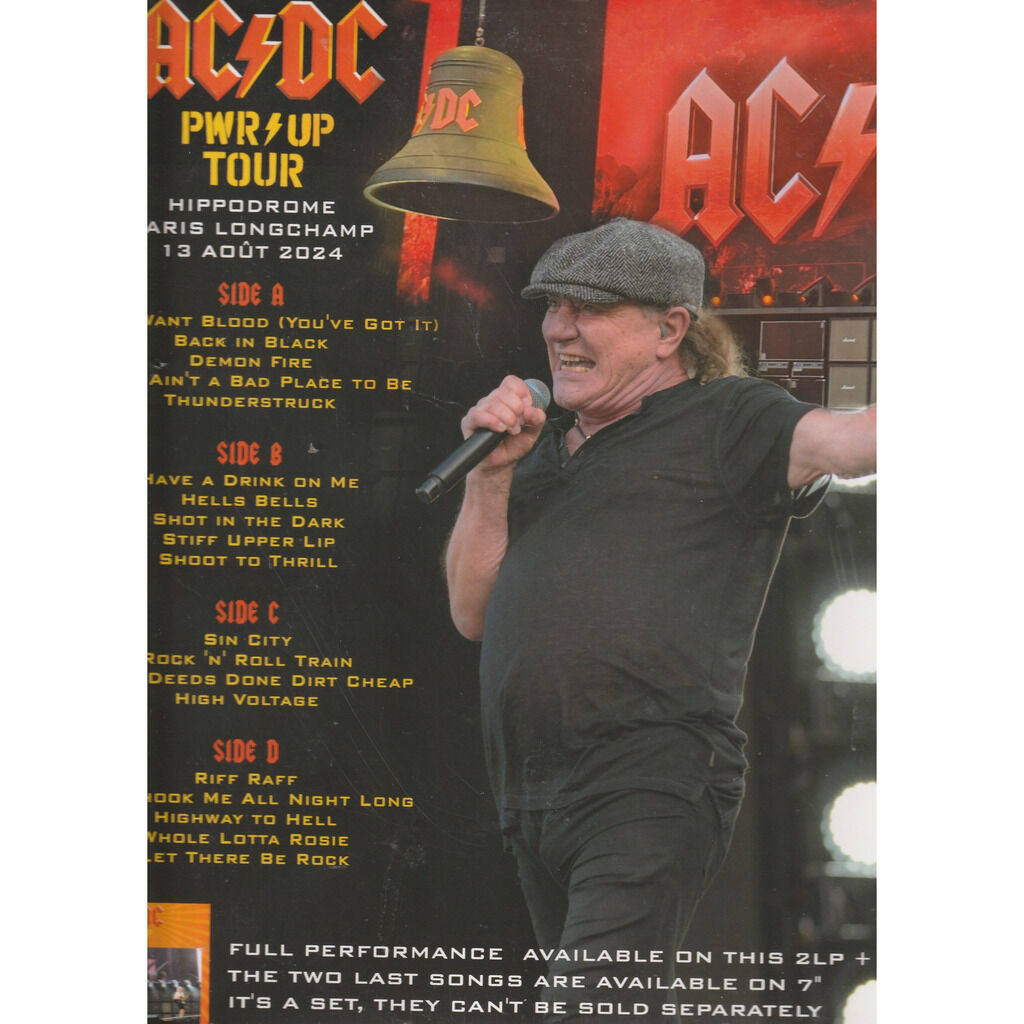  acdc ac dc  -  don't switch the power paris 2024 