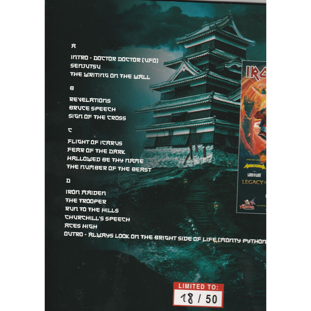  iron maiden  -  la defense arena 2022 