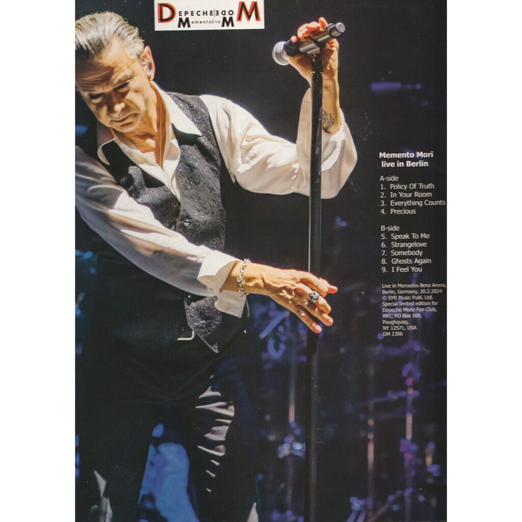  depeche mode  -  memento mori berlin picturedisc 