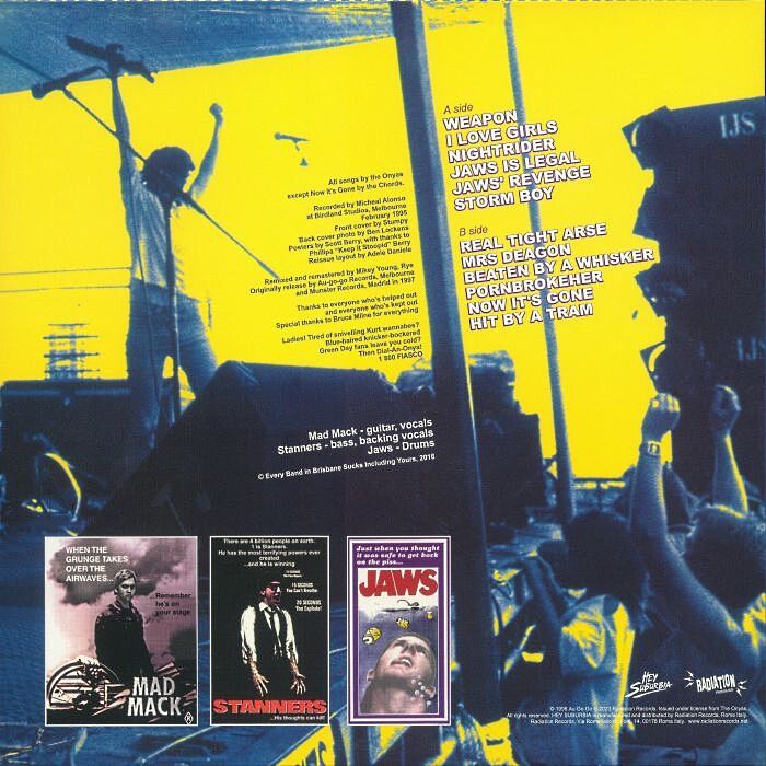  Onyas, The  -  get shitfaced with the onyas 