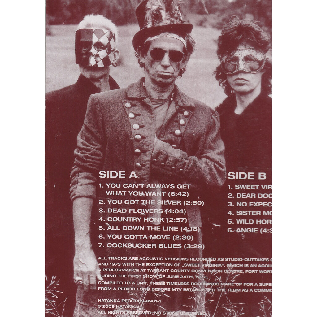  the rolling stones  -  each stone unplugged 