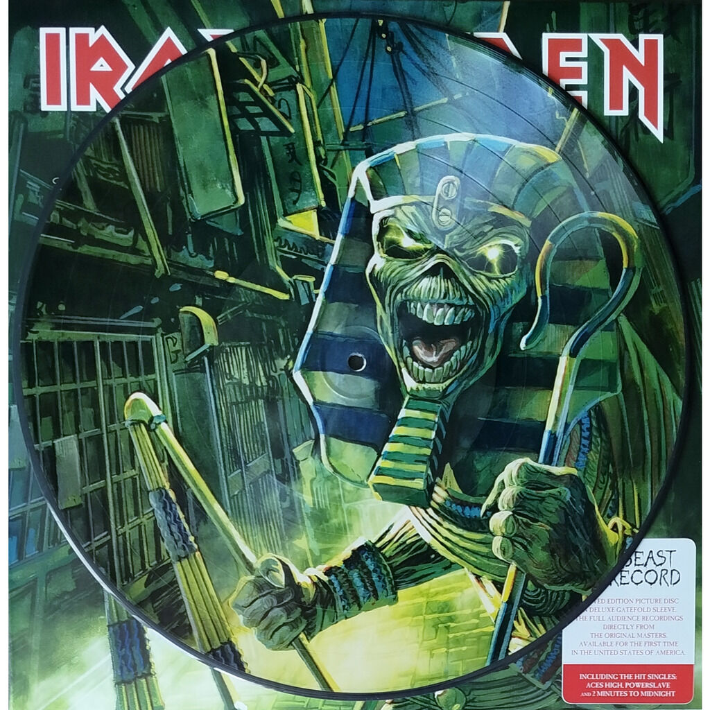  Iron Maiden  -  japan slavery tour -ltd picture-disc 