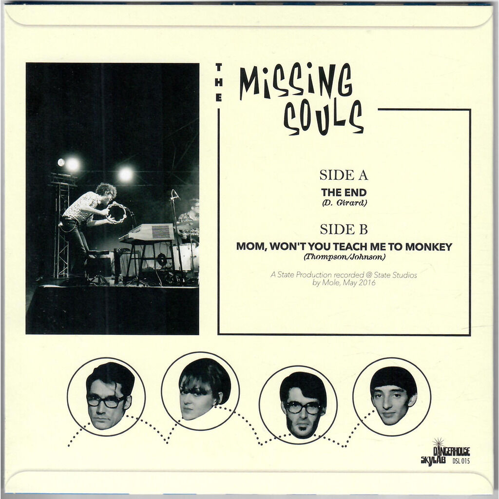  The Missing Souls  -  the end / mom won't you teach me to monkey 