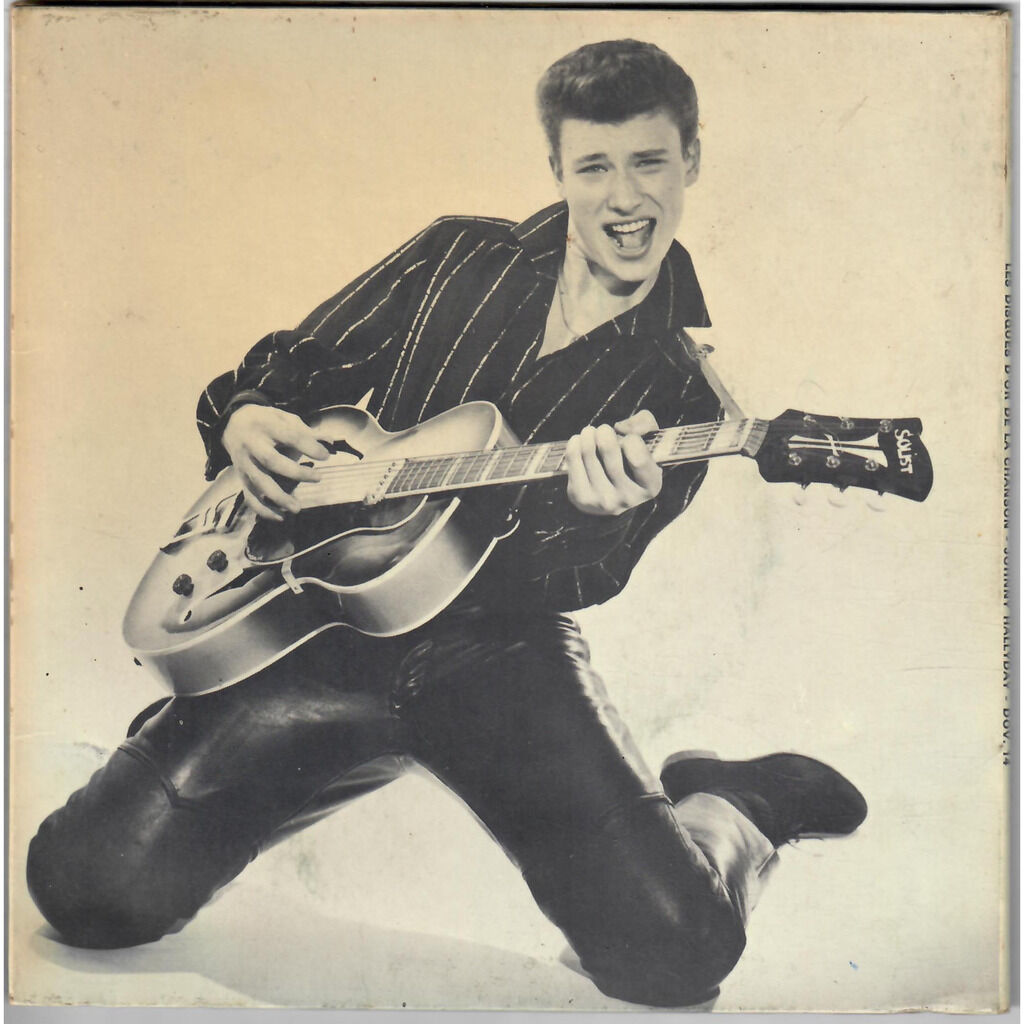  Johnny Hallyday  -  les disques d'or de la chanson 