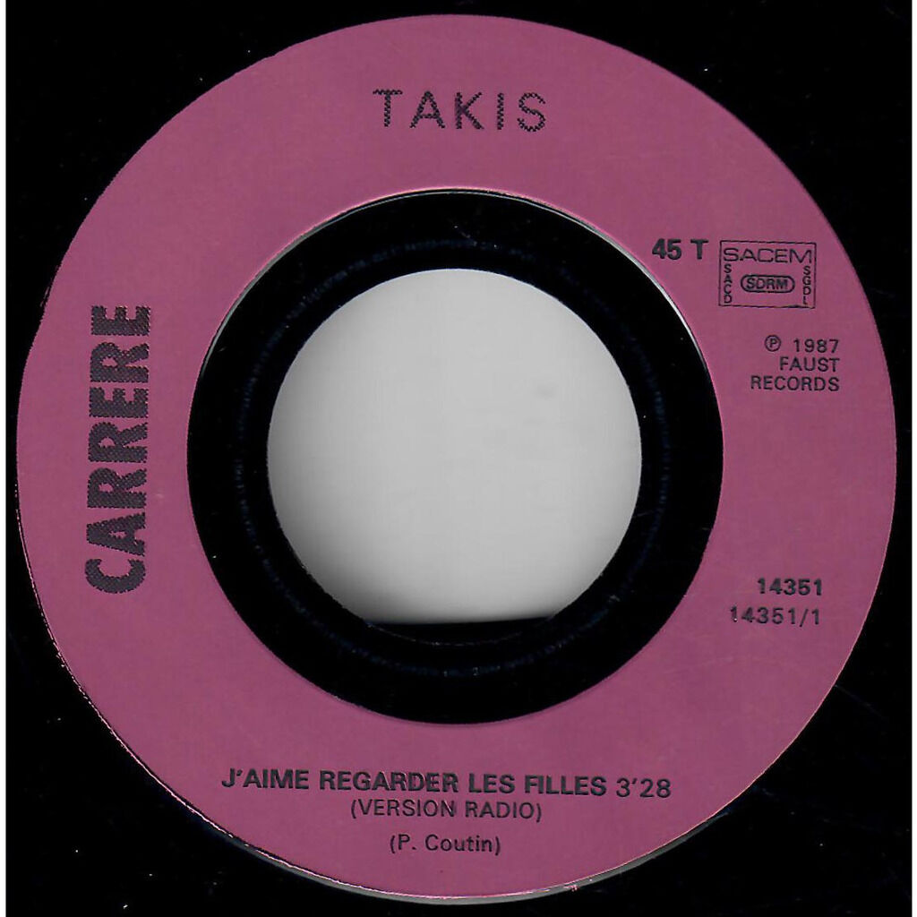  Takis  -  j'aime regarder les filles 