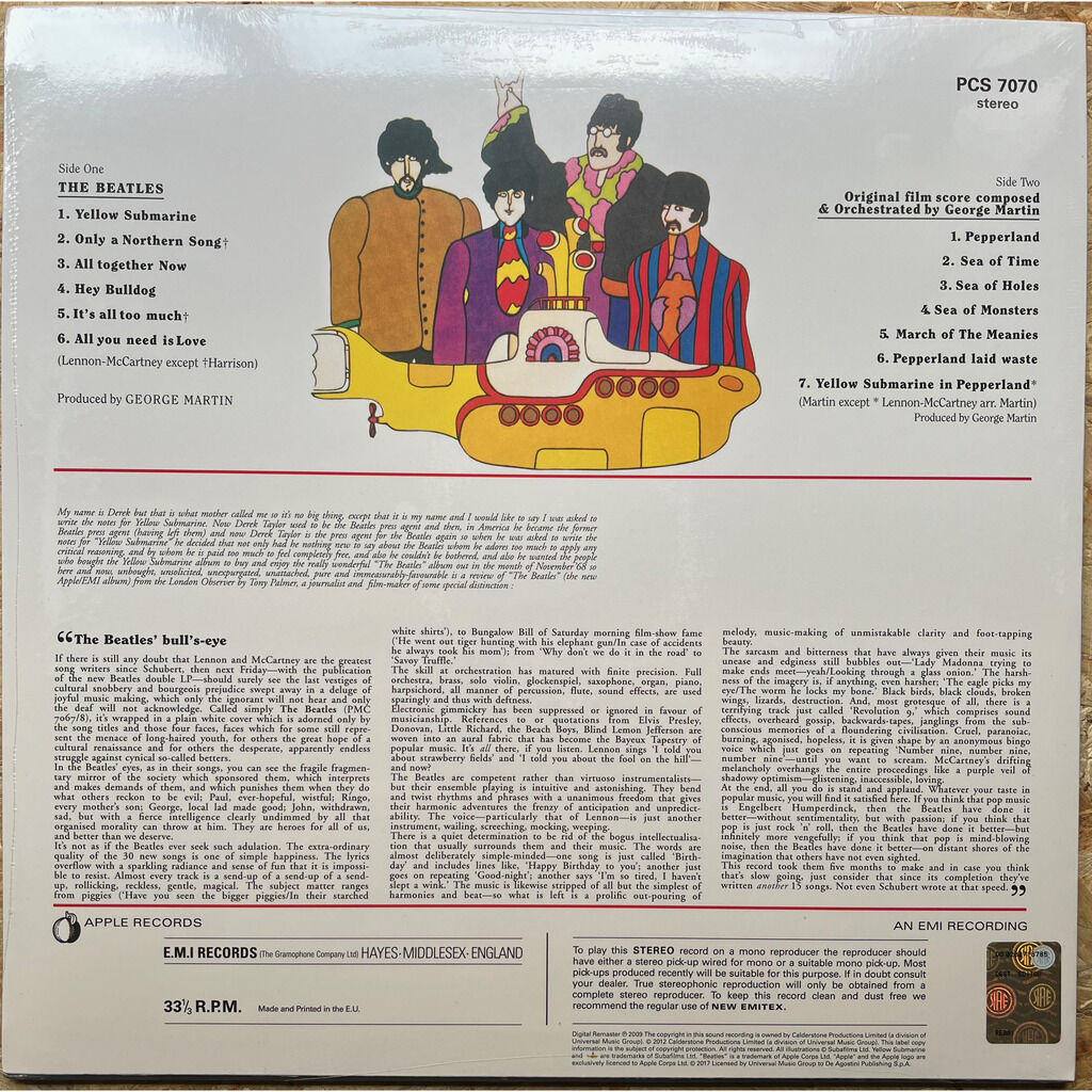  The Beatles  -  yellow submarine 