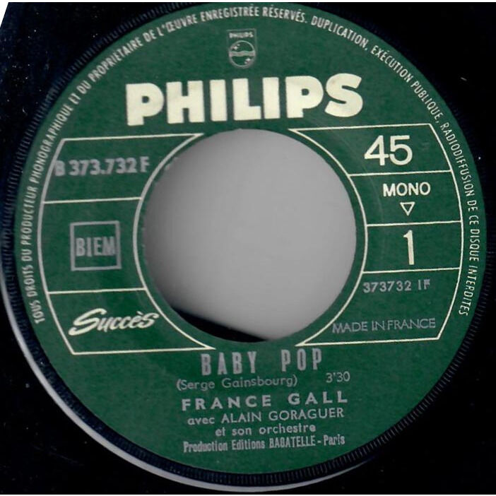  France Gall  -  baby pop 