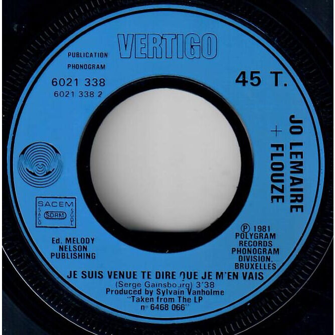  Jo Lemaire + Flouze  -  je suis venue te dire que je m'en vais / shade of night 