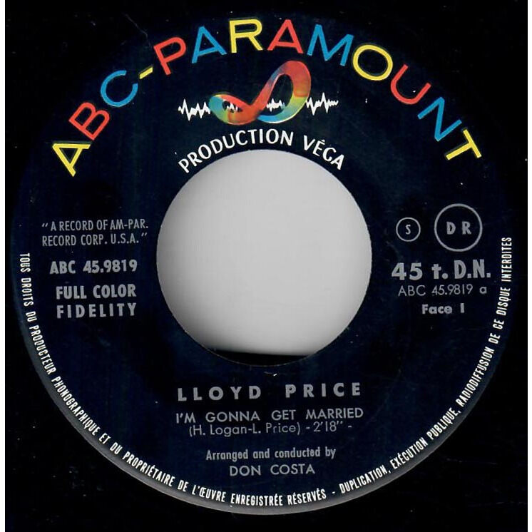  Lloyd Price  -  i'm gonna get married 