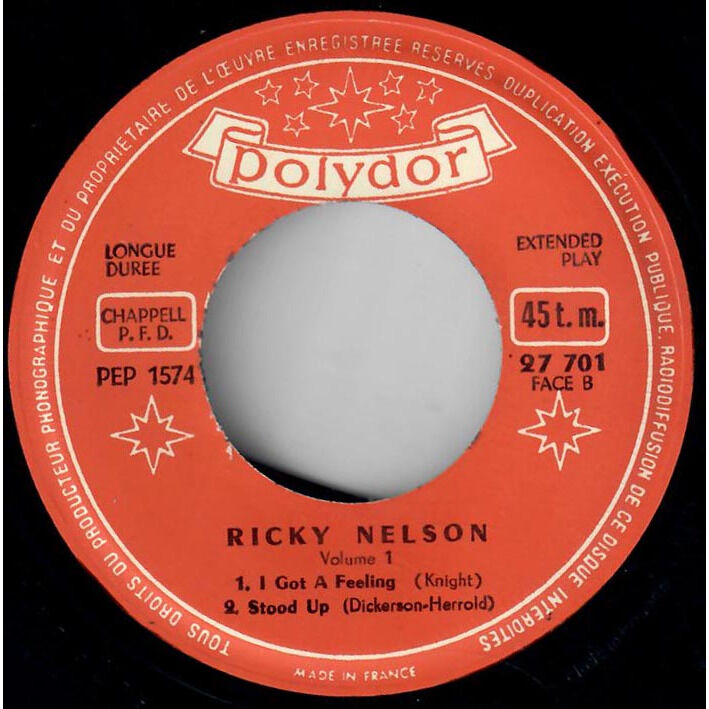  Ricky Nelson (2)  -  1 - lonesome town 