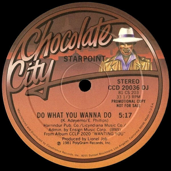  STARPOINT  -  do what you wanna do	 ( exist only on promo on 12 ) 