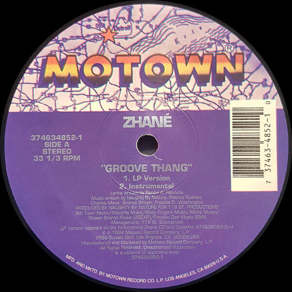  ZHANE  -  groove thang 