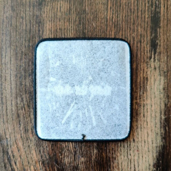  carcass  -  surgical steel white patch 