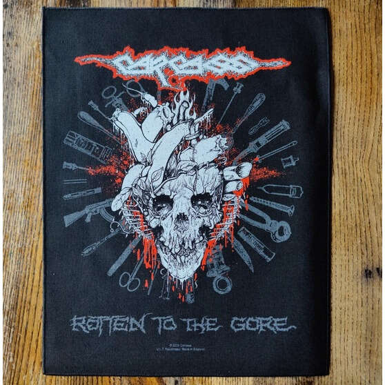  Rotten To The Gore Official 2023 Back Patch 