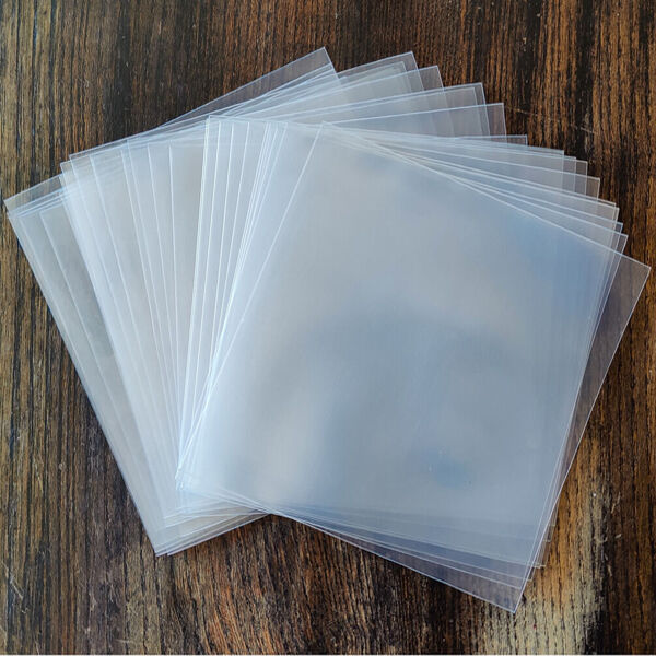  Lot de 25 pochettes de protection exterieur (sleeve) Cd promo ou single  -  qualité deluxe 100 microns 
