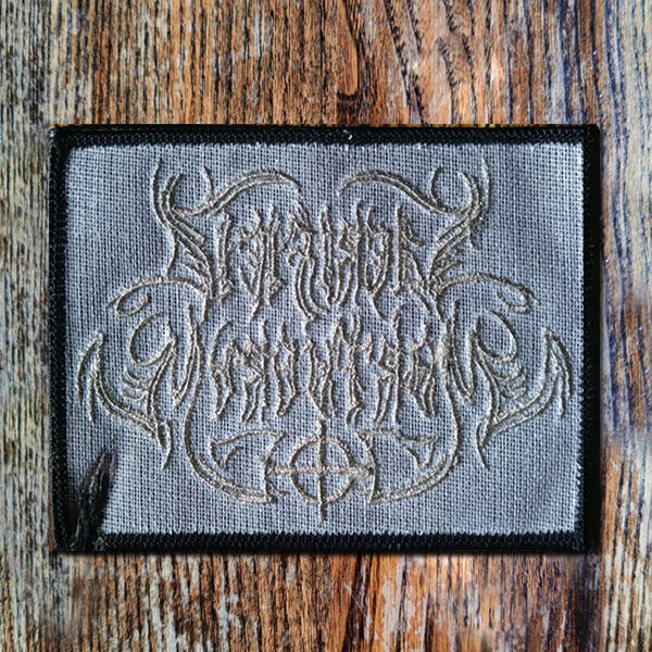  Sacrificia Mortuorum  -  official silver logo patch 