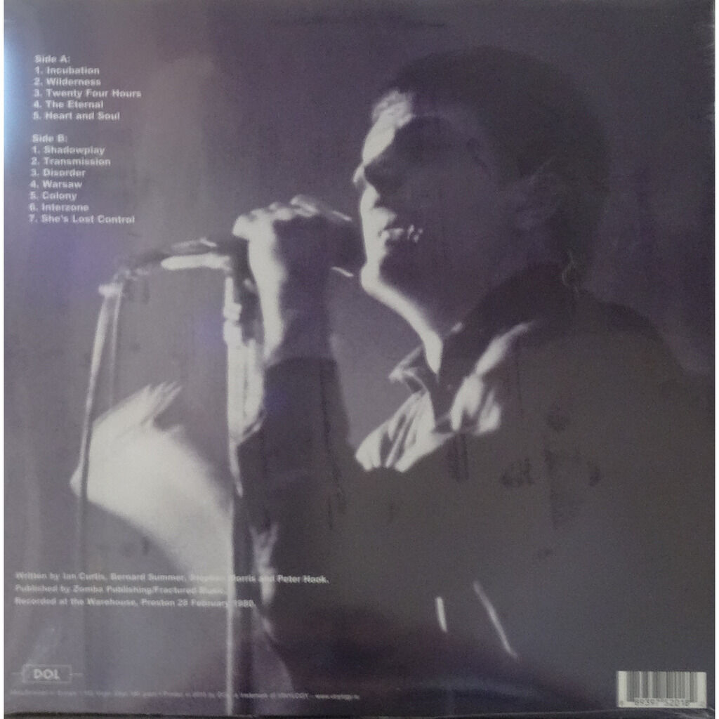  JOY DIVISION  -  preston, 28 february 1980 