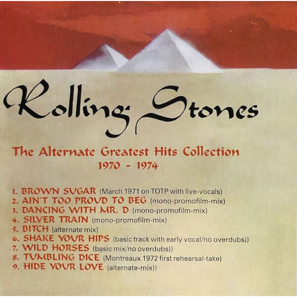  THE ROLLING STONES  -  made in the shade (the alternate greatest hits collection 1970-1974) 