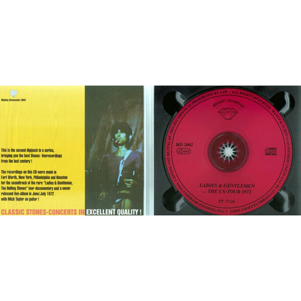 THE ROLLING STONES  -  ladies & gentleman (the 1972 us-tour) 