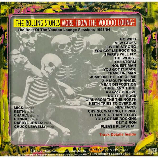  THE ROLLING STONES  -  more from the voodoo lounge 