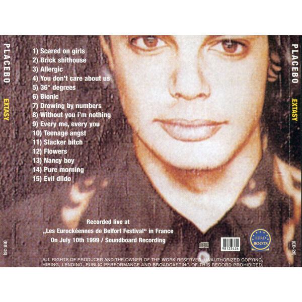  PLACEBO  -  extasy 