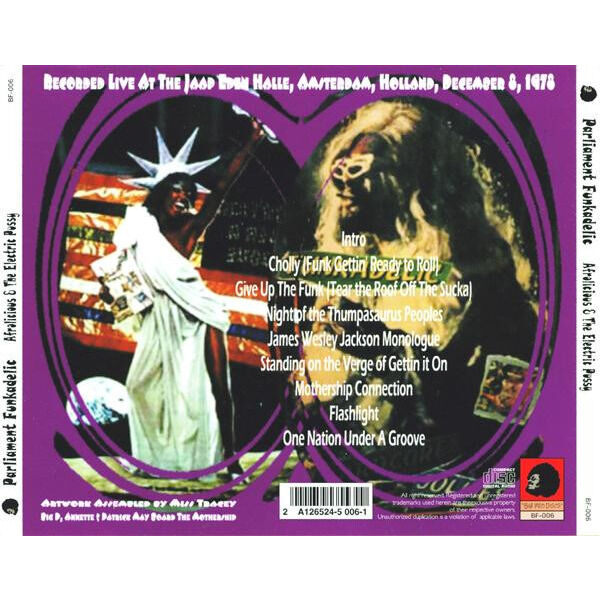  PARLIAMENT, FUNKADELIC  -  afrolicious & the electric pussy 