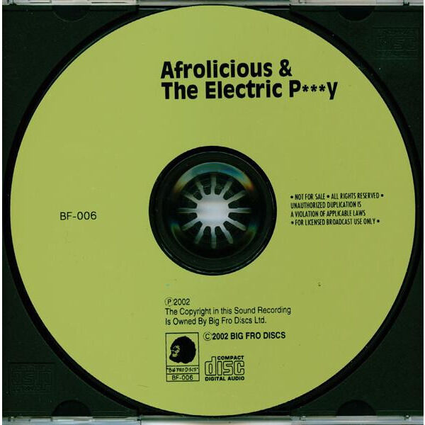  PARLIAMENT, FUNKADELIC  -  afrolicious & the electric pussy 