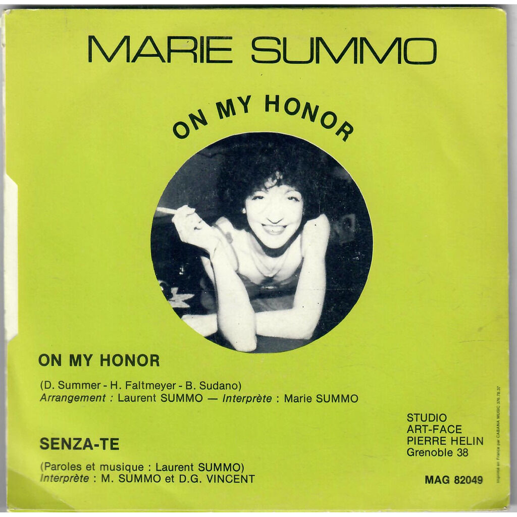  Marie Summo / Vincent D-Gloria  -  senza te 