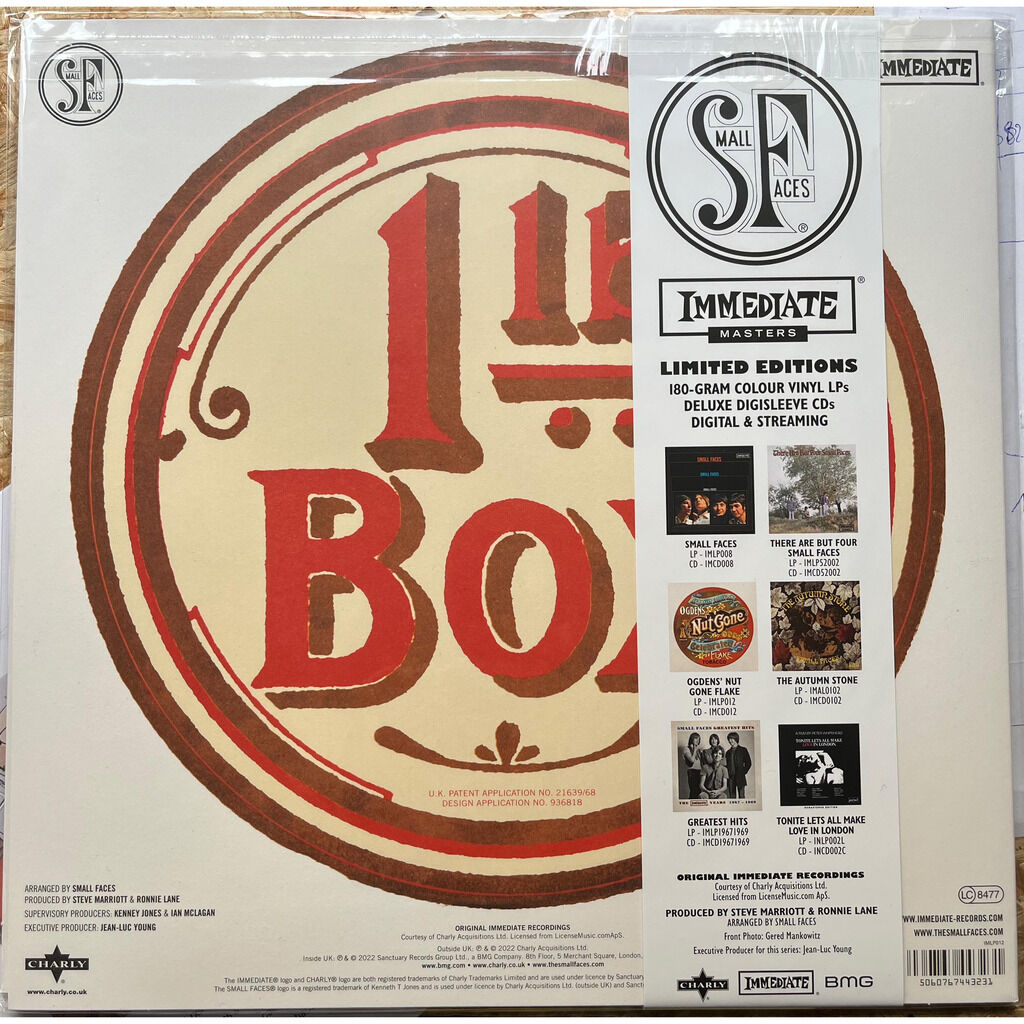  Small Faces  -  ogdens' nut gone flake 