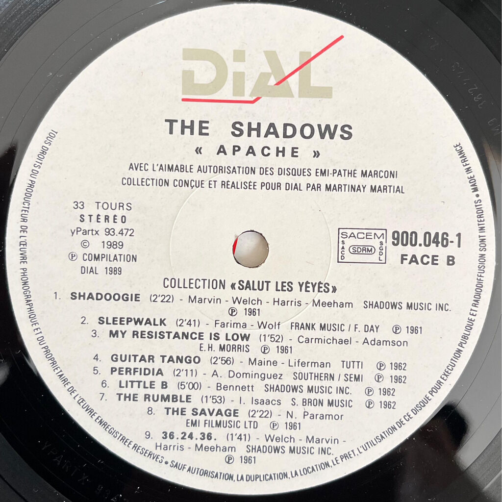  The Shadows  -  apache 