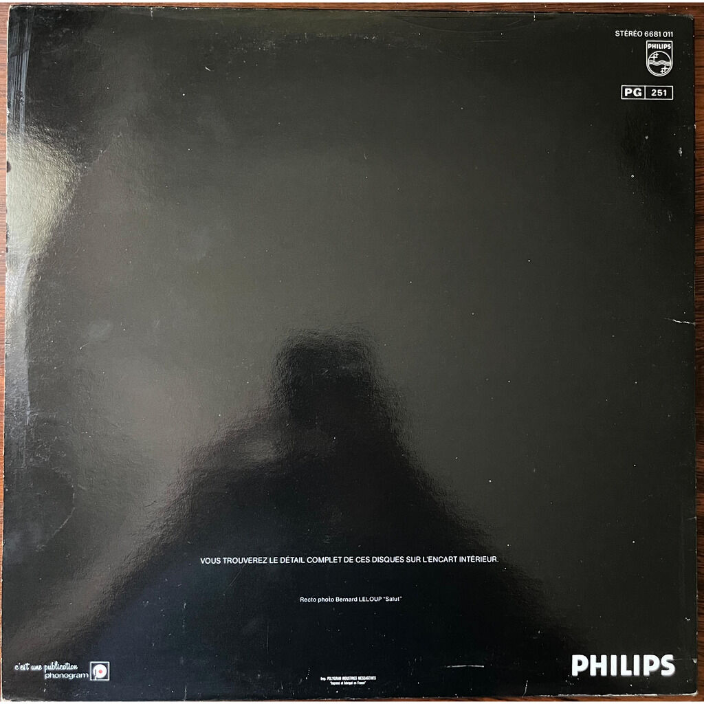  Johnny Hallyday  -  pavillon de paris 