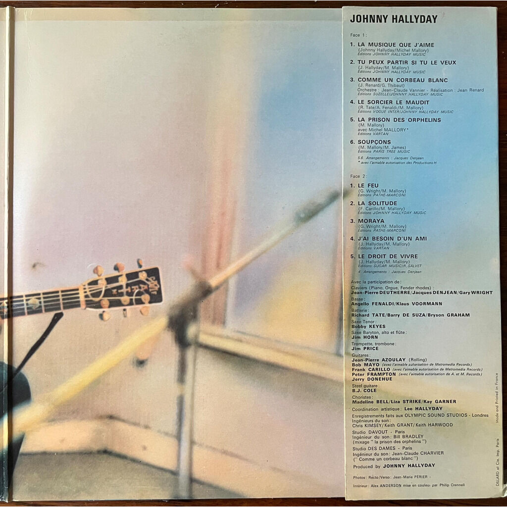  Johnny Hallyday  -  insolitudes 