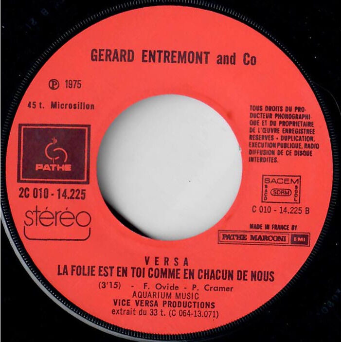  Gérard Entremont  -  fais comme un rat 