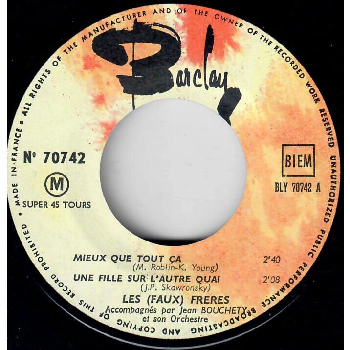  Les 'Faux' Frères  -  mieux que tout ça 