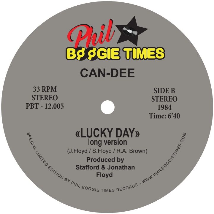  CAN-DEE  -  lucky day 