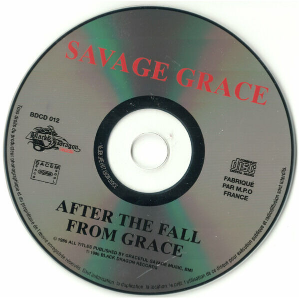  Savage Grace  -  after the fall from grace 