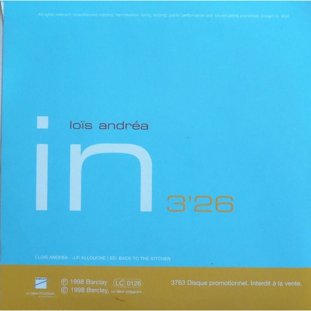  LOÏS ANDREA  -  in 